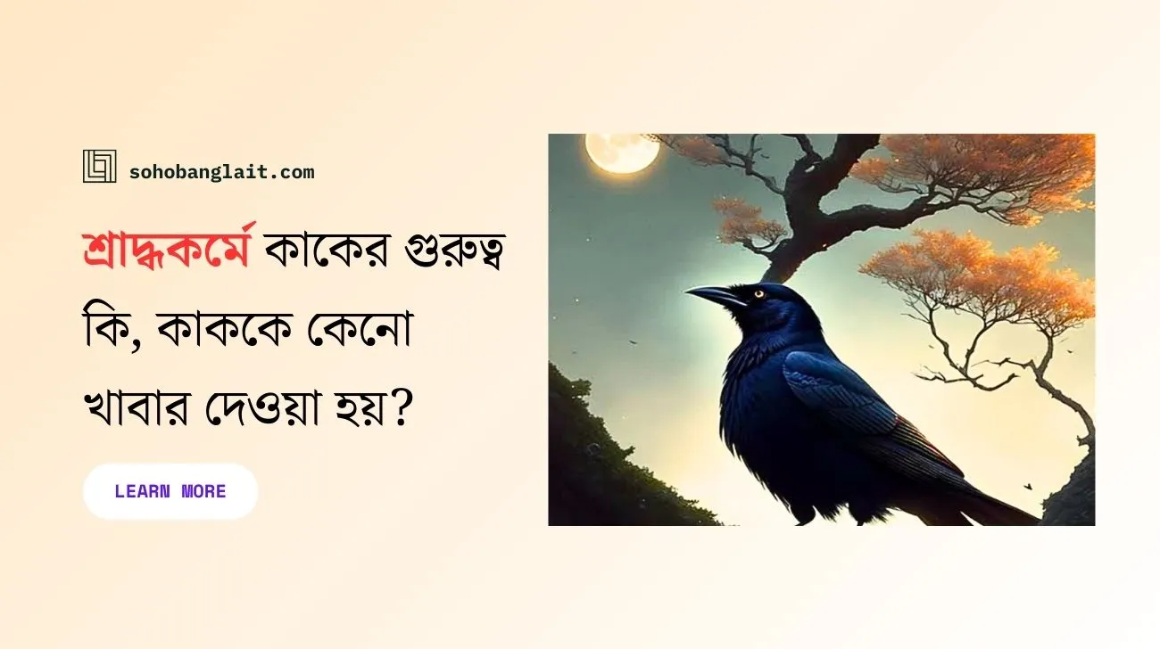 শ্রাদ্ধকর্মে কাকের গুরুত্ব কি